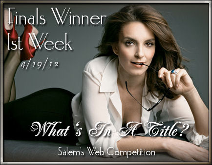 Thanks to 'Salem's Web Competition', for this graphic award!