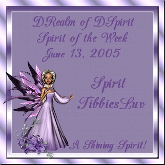 Our first 'Spirit of The Week Award' in June 2005'