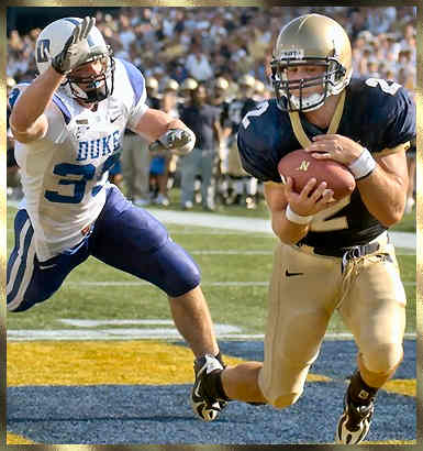 AP Photo at NAVY vs DUKE Football Game 2007